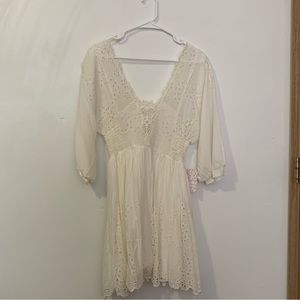 Free People Dress XS White